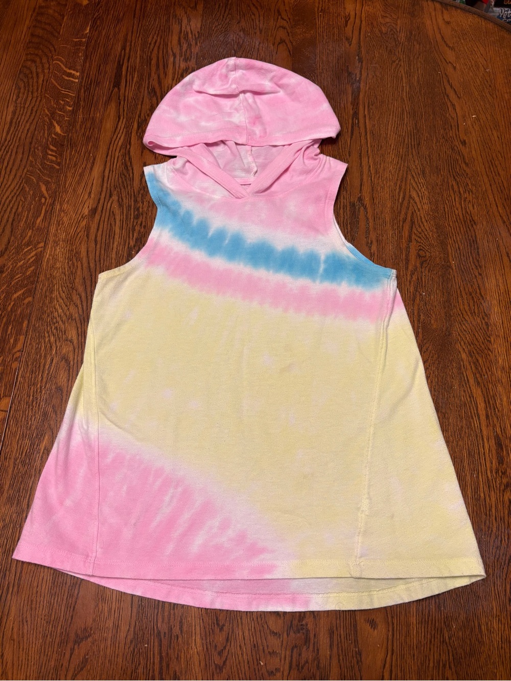 Girl’s SO Hooded Tank Top, size large